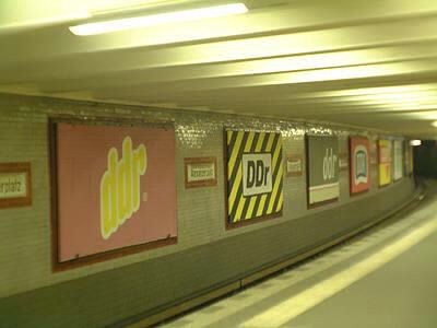 Det finnes 151 kilometer med U-Bahn - undergrunnsbane i Berlin