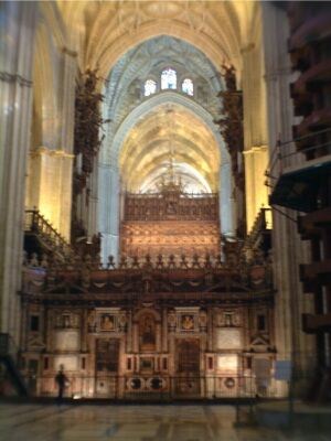 La Giralda er verdens største - eller tredje største kirke , alt etter hvordan man regner det..