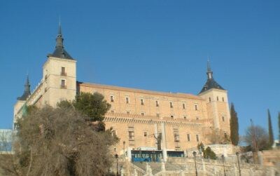 Alcazar-borgen i den gamle spanske hovedstaden Toledo - ca 70 km. fra Madrid