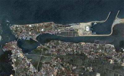 Banda Aceh Northern Shore (Before Tsunami)Imagery collected June 23, 2004 