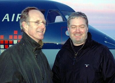 Administrende direktør Inge Sundfør (til venstre ) og markedssjef Vigleik Dueland var fornøyde med resultatet