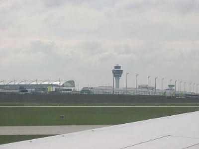 Kontrolltårnet ved München Airport