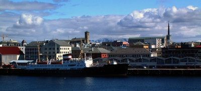 Adjø Bodø .... Veteranen MS Nordstjernen ligger ved den gamle Hurtigrutekaien