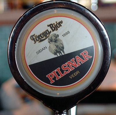 Föröya Bjor brygges i Klaksvik og er de Færøyske  øl-elskernes  stolthet.