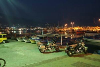 Mer kveldsstemning fra Alanya, like ved havnen.