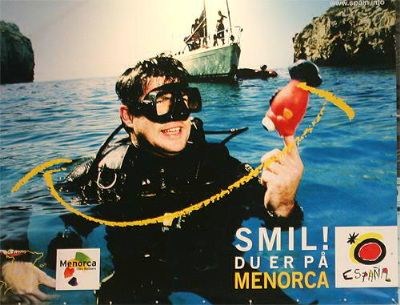 Smil - du er på Menorca