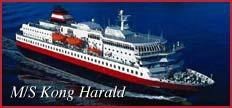 Kong Harald ble bygget i Stralsund ved Østersjøen og levert fra verftet i 1993. Det 121 meter lange og 19 meter måler 11.000 tonn og har en toppfart på 19 knup. Farten i vanlig trafikk ligger på rundt 14-15 knop