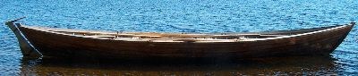 Eller en rotur med den over 100 år gamle --og 12 meter lange 'Kirkebåten' på nabosjøen Ivåg...