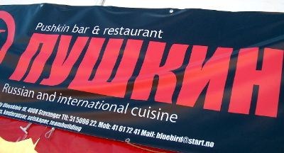 Stavanger får snart en ny russisk restaurant. Under festivalen tilbys det  russiske smaksprøver...