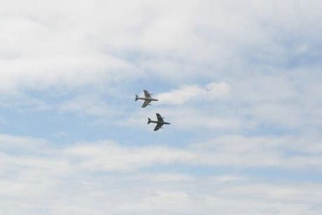 2 x Hawker Hunter 