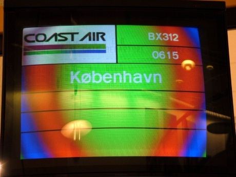 Klokken har såvidt passert 06.00 mandag den 6. august 2007. Det er klart for premiere på Coast Airs nye rute mellom Haugesund og København