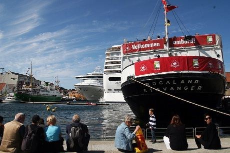 Gamle Rogaland ligger innerst ved Fisketorget