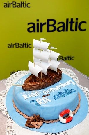 Åpning av flyruten Riga -Aberdeen med airBaltic