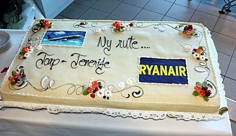 Ryanair starter Torp Sandefjord - Tenerife