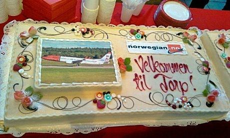 Norwegians første flyvning Torp - Alicante
