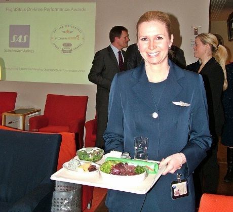 SAS presenterte ny økologisk meny i februar 2011