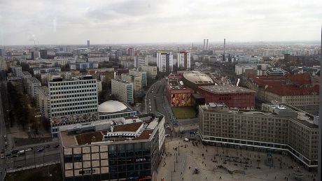 Utsikt over Berlin fra noen og 30. etasje