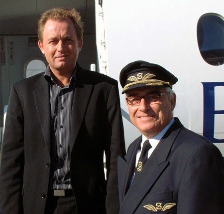 Niels Sundberg sammen med sin mangeårige medarbeider- selskapets kommersielle direktør Kristian Tvergaard