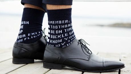 Sko og sokker (foto: Ole Musken)