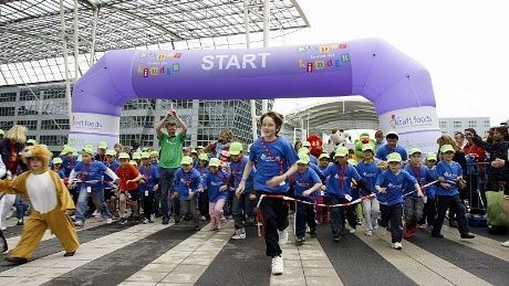 München Airport arrangerer også et årlig barneløp (foto:MUC)