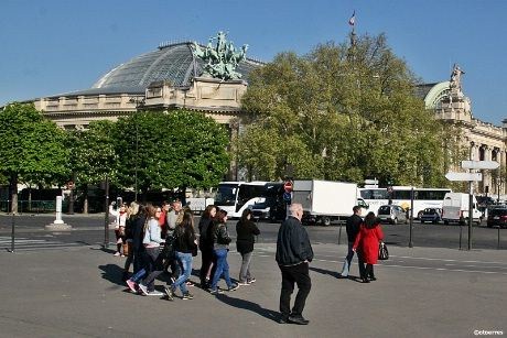 Voie Georges Pompidou - oppkalt etter Frankrikes president i årene 1969-74.