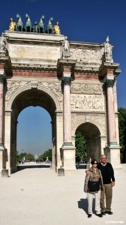Arc de Triomphe du Carrousel - den lille Triumfbuen