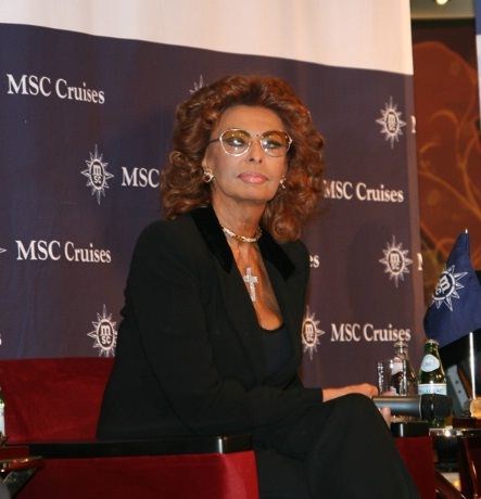 Den italienske divaen selv; Sophia Loren