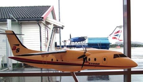 Air Stord fløy også med Dornier 328. Selskapet ble lagt ned i 1998