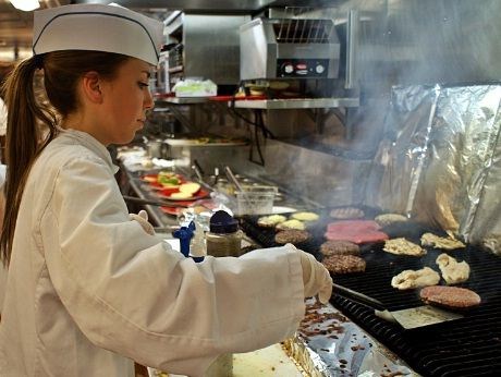 Stine Steen besøker T.G.I. Friday’s i Karl Johan (Foto: Stine Steen)
