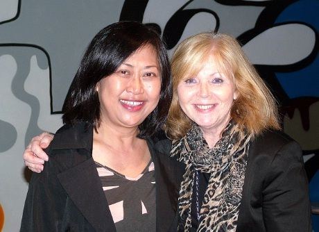 Veena Bohlin  fra Thailands turistkontor i Stockholm og Patricia O`Connel  fra Malta