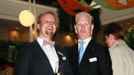Salgsjef Lars Hagen og direktør Gaute Birkeli
