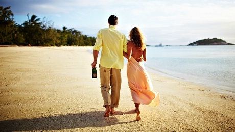 De forelskede parene finner lett en  avsidesliggende strand å nyte dagene på, eller i naturkonservatene på  Lizard Island Resort