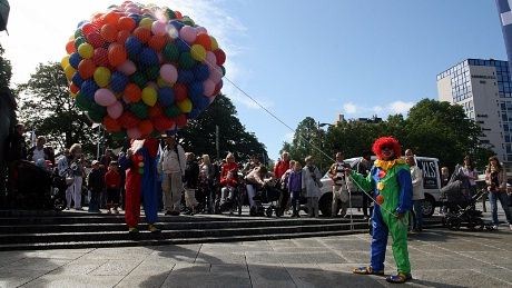 Ballongslipperen venter på ordføreren